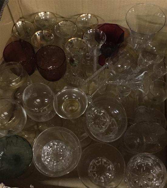 Quantity of drinking glasses